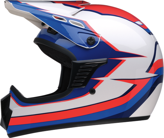 Z1R Child Dirt Maxx Offroad Helmet Vortex Red/White/Blue