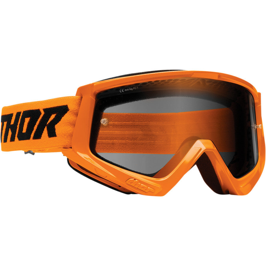 Thor Combat Racer Sand Goggle - Flo Orange/Black