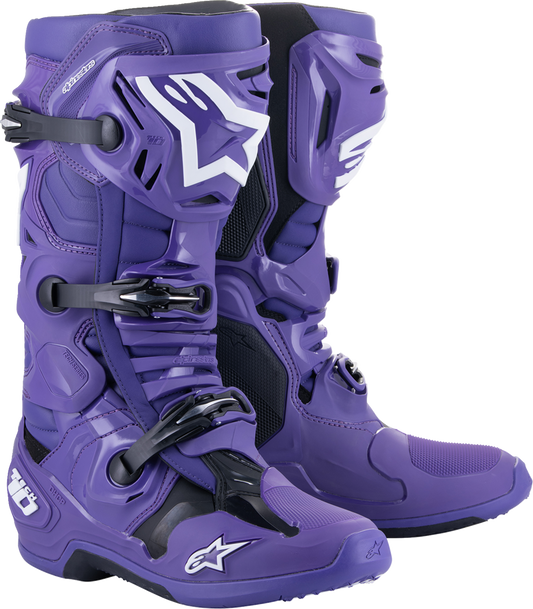 Alpinestars 2024 Tech 10 Boots - Purple/Black