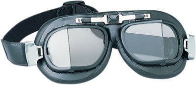Drag Specialties Red Baron Goggle - Flat Black Frames