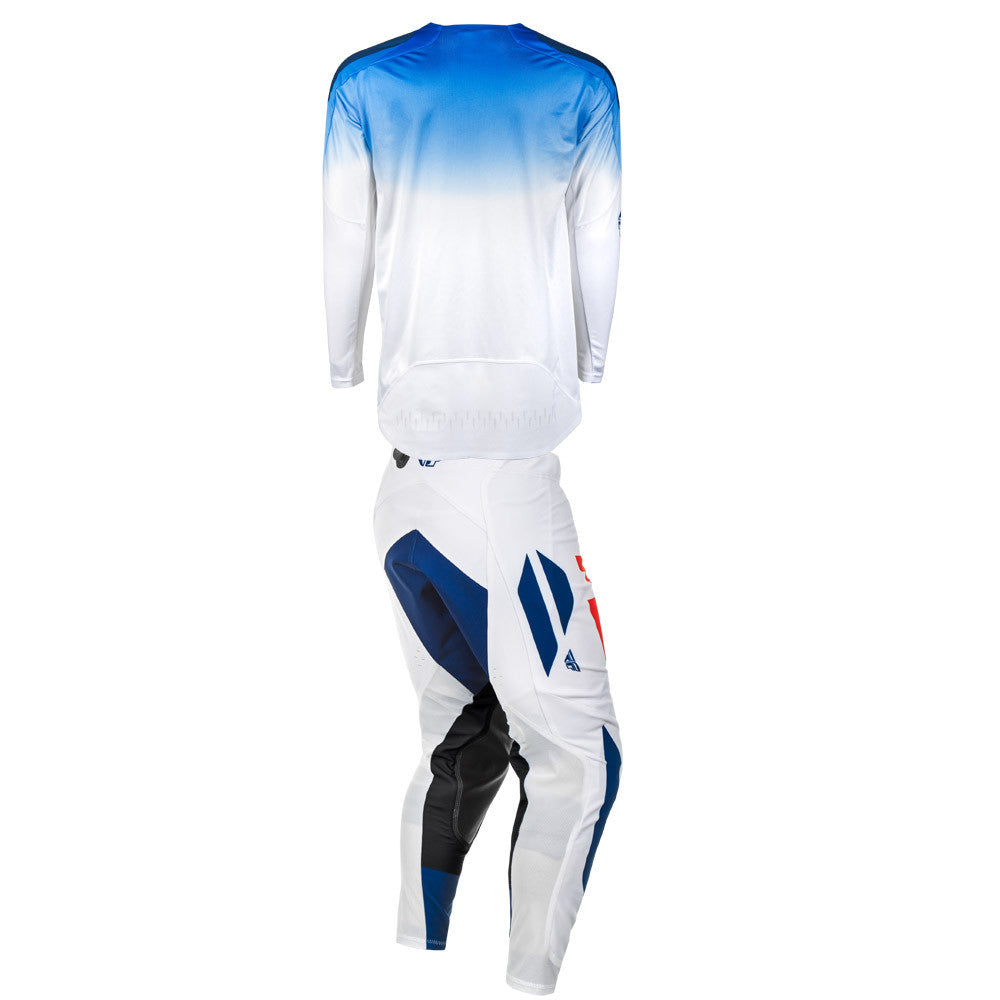 FLY Racing 2025 Evolution DST Jersey Pant Combo Red/White/Blue