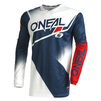 Oneal 2022 Element Racewear Jersey - Blue/White/Red