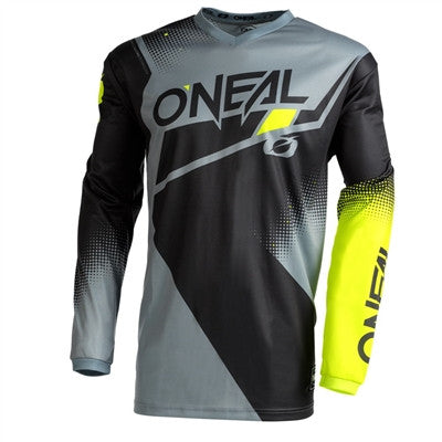 Oneal 2022 Element Racewear Jersey - Black/Grey/Yellow