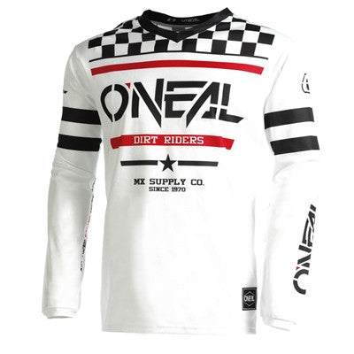 Oneal 2022 Element Squadron Jersey - White/Black