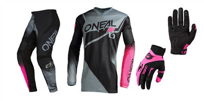 O'NEAL 2022 Womens Element Racewear Jersey Pant Gloves Combo