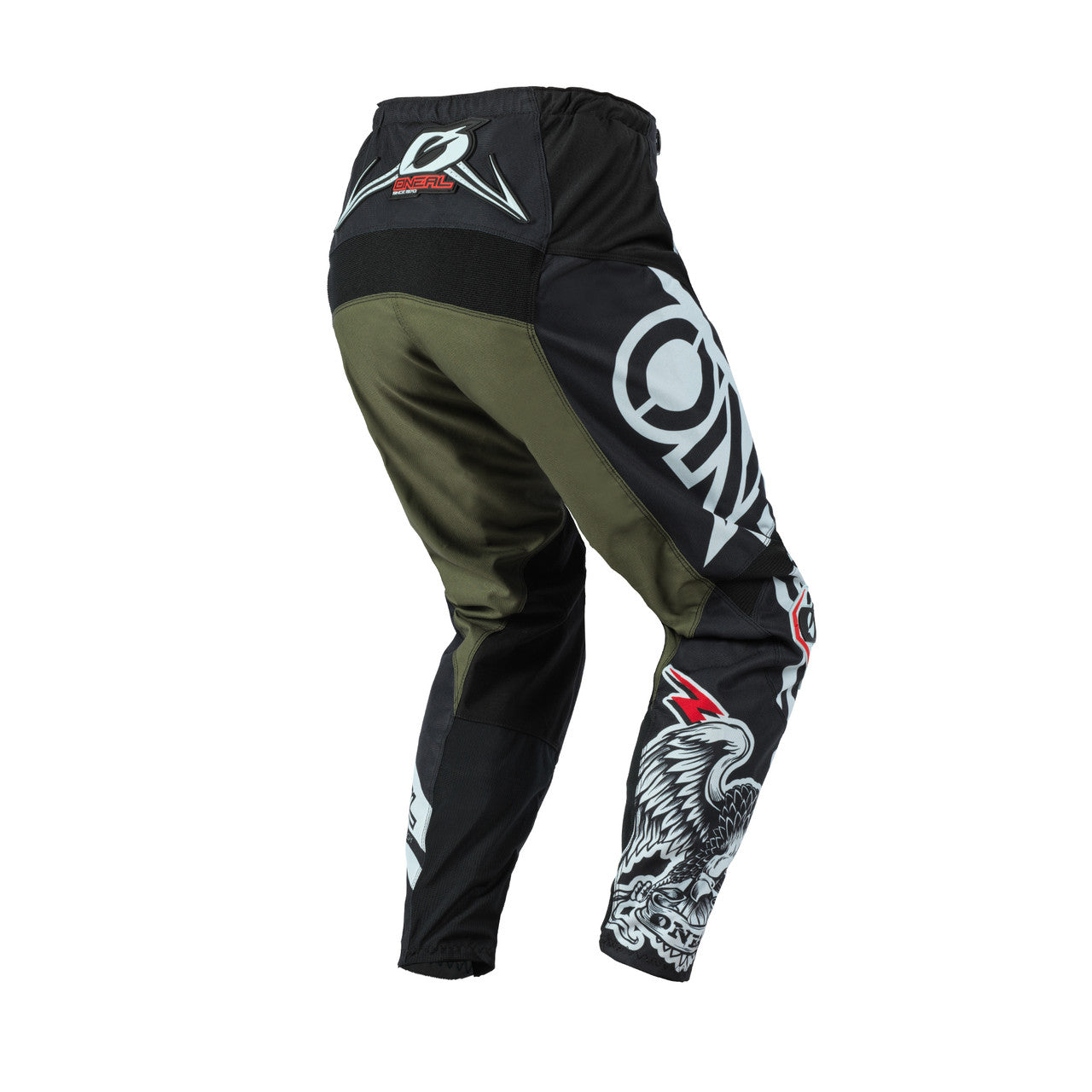 Oneal 2021 Element Warhawk Pants - Black/White/Green