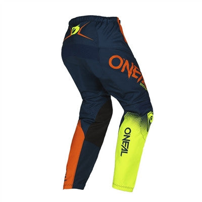 Oneal 2022 Element Racewear Pant - Blue/Orange/Yellow