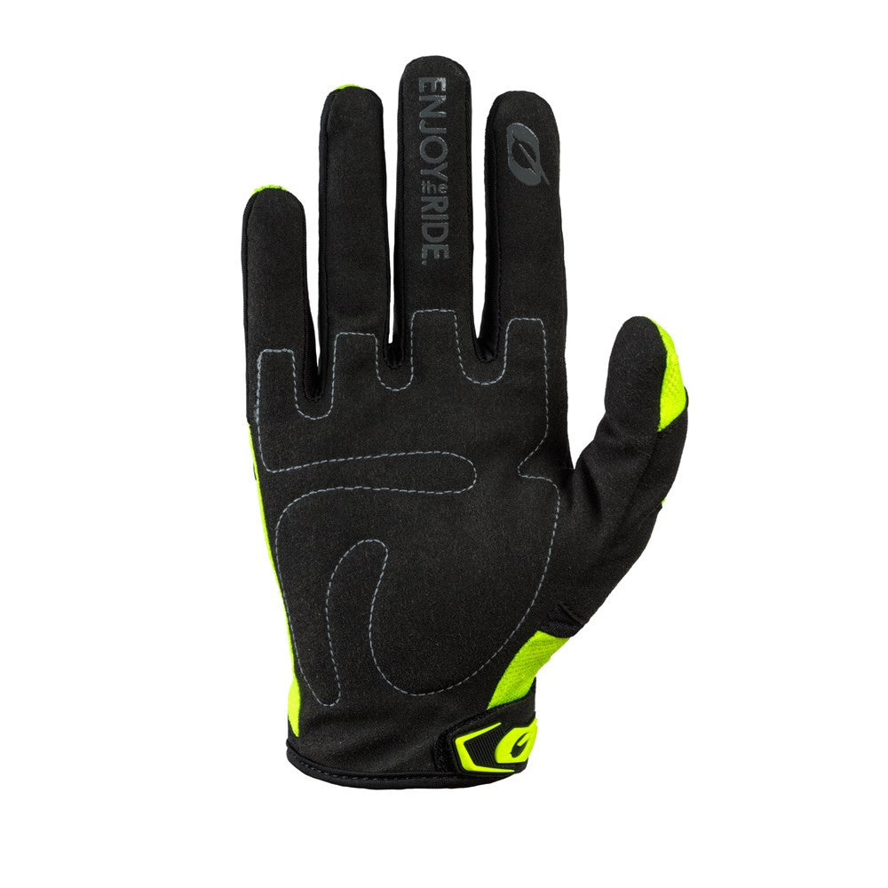 Oneal 2022 Youth Element Gloves - Neon Yellow/Black