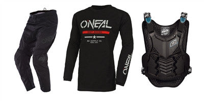 O'NEAL 2022 Element Squadron Cotton Classic Jersey Pant Chest Protector Combo