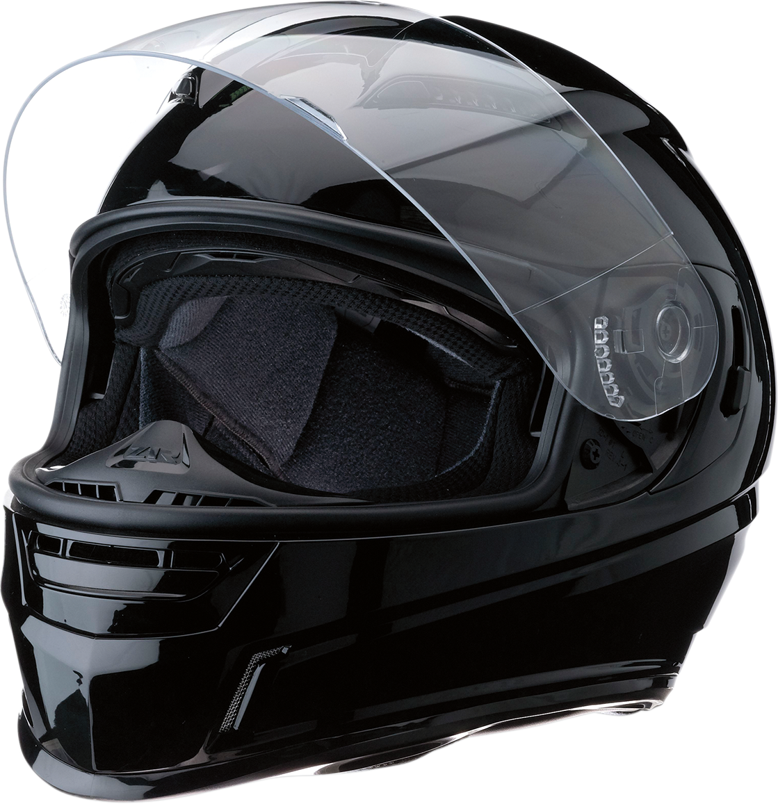 Z1R Jackal Solid Full Face Helmet Black