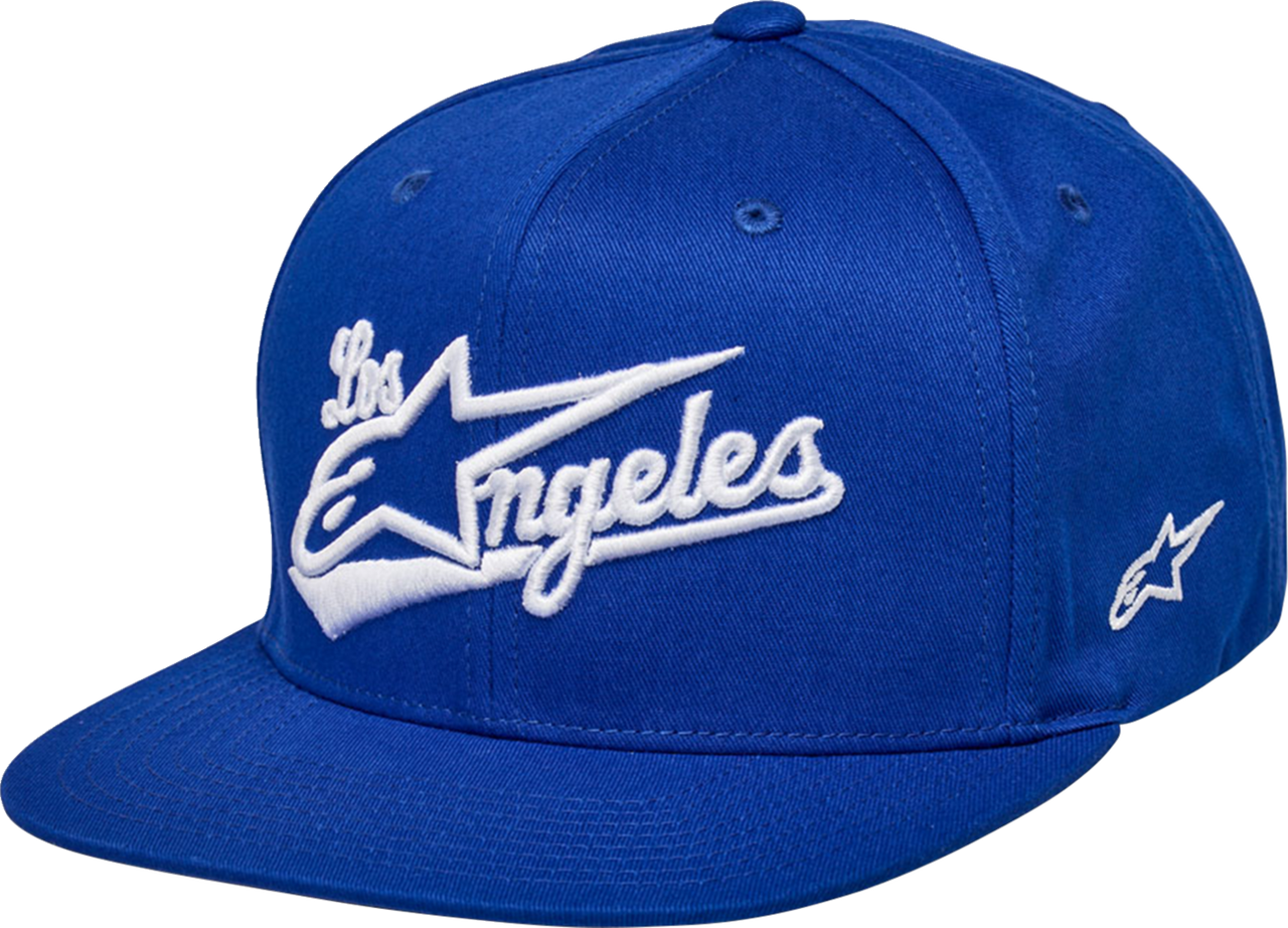 Alpinestars Los Angeles Hat - Blue/White - One Size