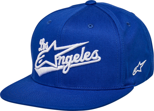 Alpinestars Los Angeles Hat - Blue/White - One Size