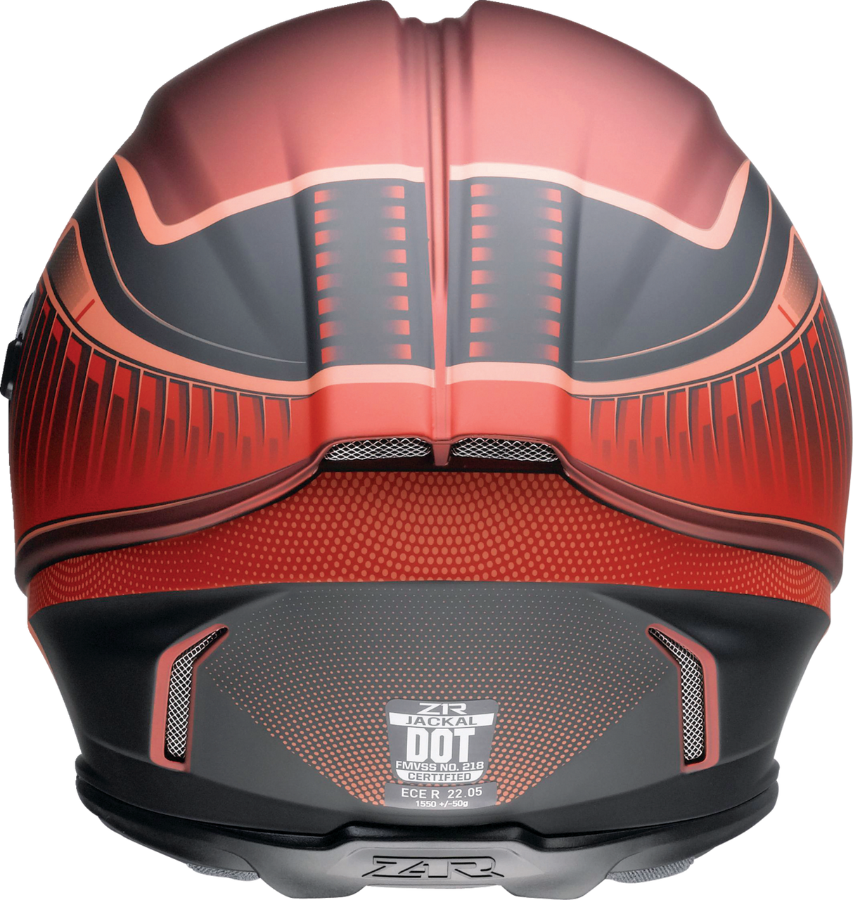 Z1R Jackal Dark Matter Full Face Helmet Red