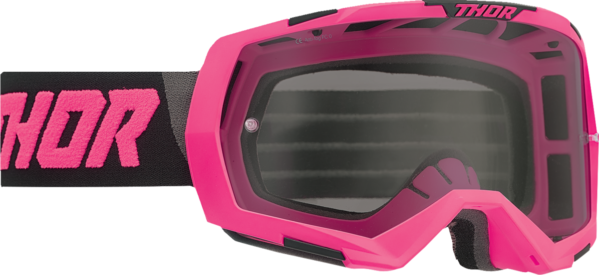 Thor Regiment Goggle Flo Pink/Black Smoke Lens