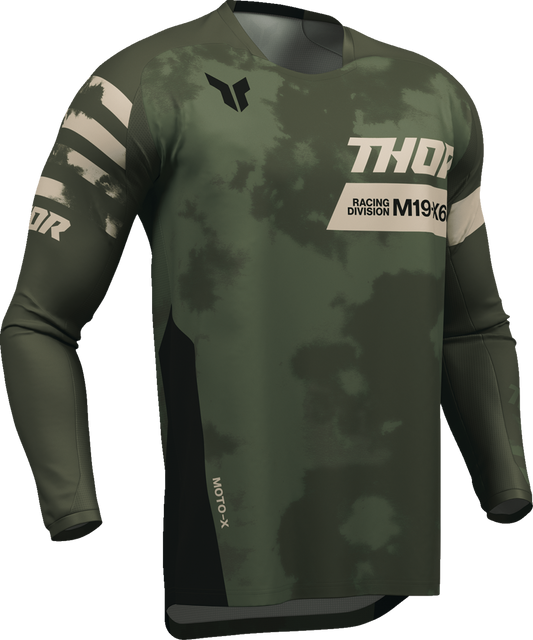 Thor 2026 Launchmode Bleach Jersey Black/Camo