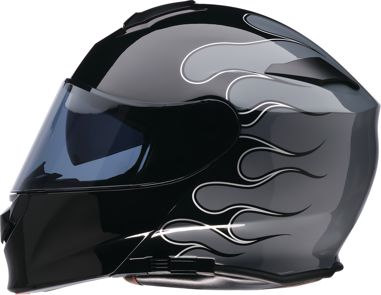 Z1R Solaris 2.0 Modular Helmet Flame Black/Gray