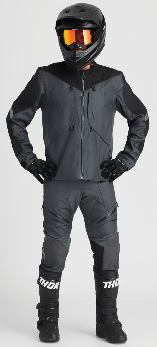 Thor Terrain Jacket OTB Pant Combo Charcoal