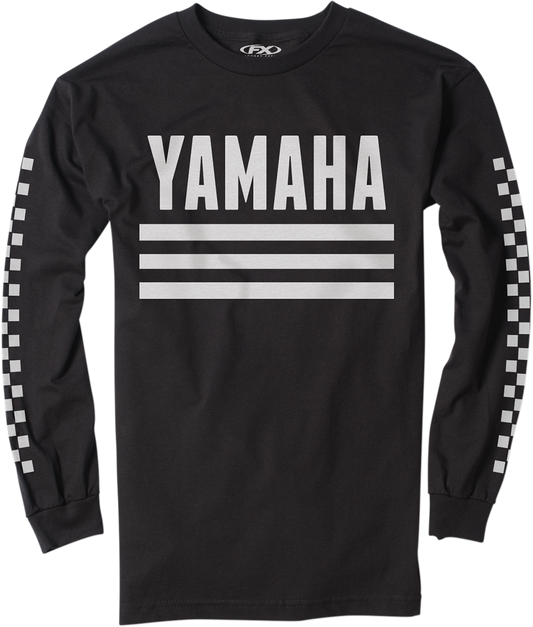 Factory Effex Yamaha Racer Long-Sleeve T-Shirt - Black