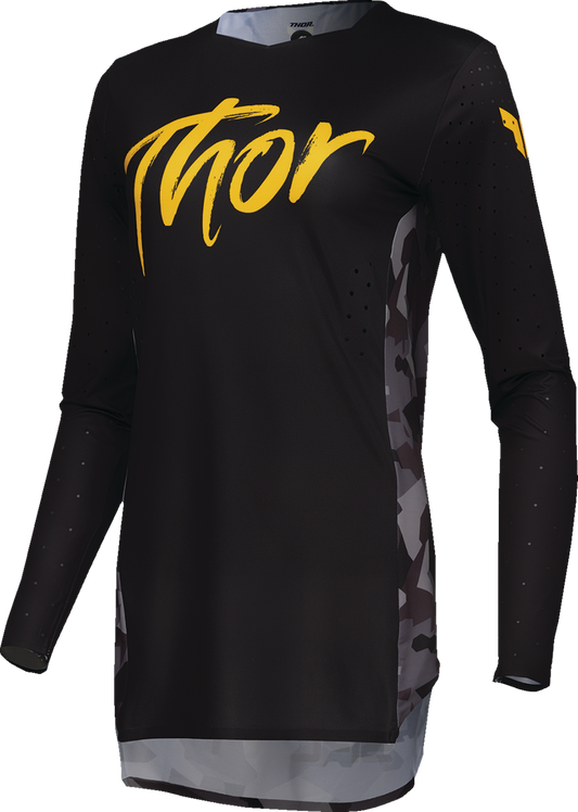 Thor 2025 Womens SPORTMODE Shadow Jersey Black