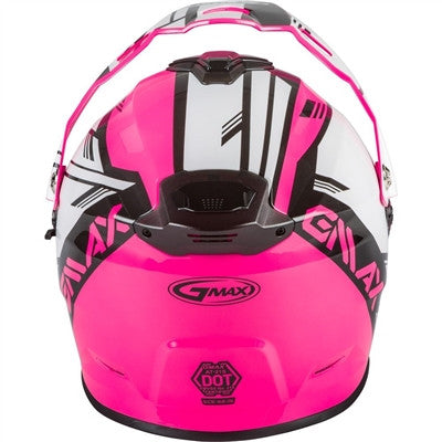 GMAX AT-21S Epic Snow Helmet with Electric Shield - Pink/White/Black