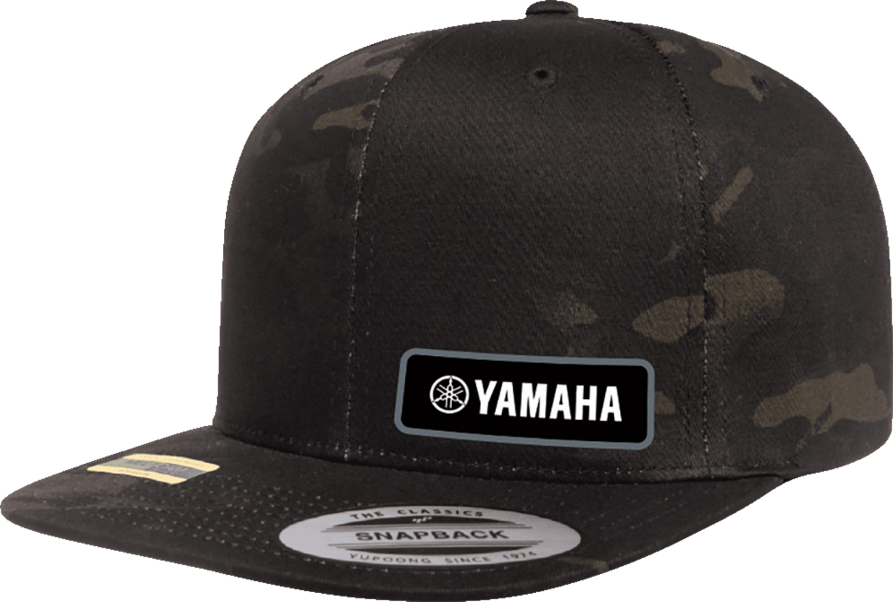 Factory Effex Yamaha Camo Snapback Hat Black