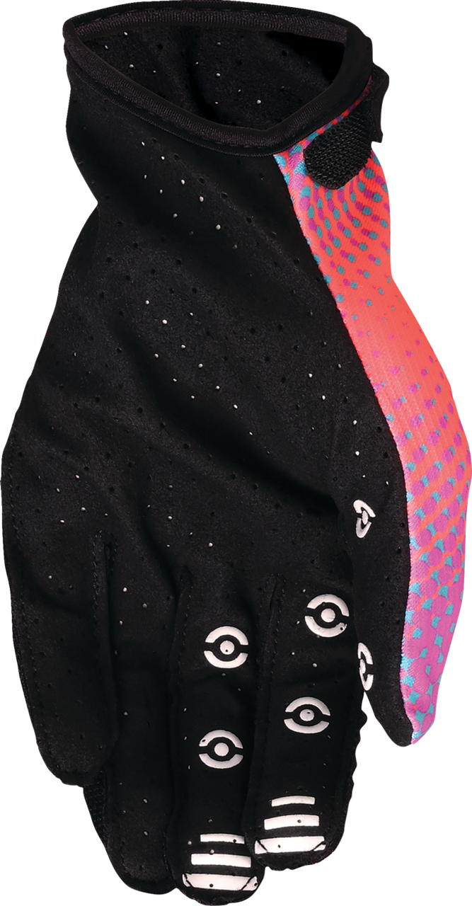 Moose Racing 2025 SX1 Gloves Pink/Purple/Teal