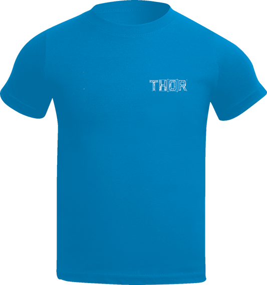 Thor Toddler Blueprint T-Shirt Cobalt