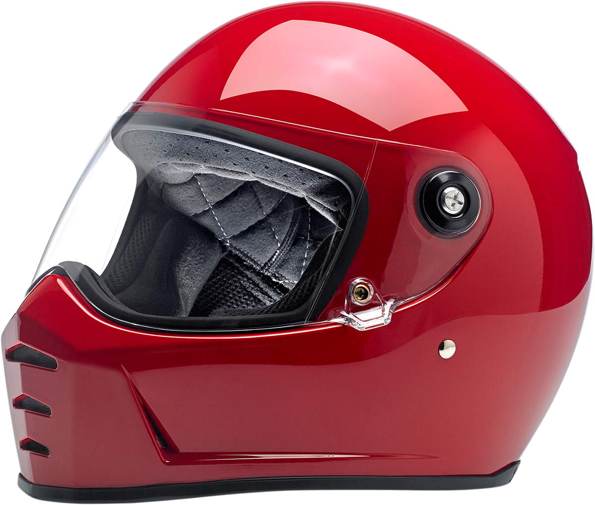 Biltwell Lane Splitter Full Face Helmet Gloss Blood Red
