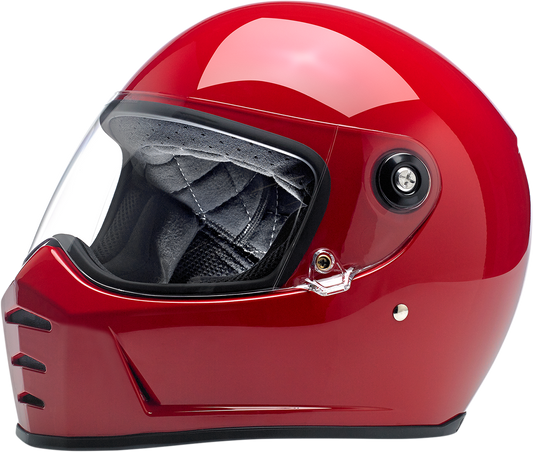 Biltwell Lane Splitter Full Face Helmet Gloss Blood Red