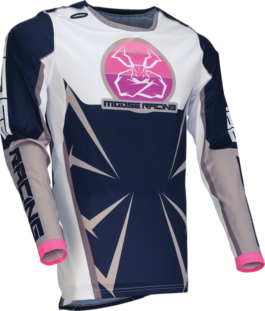 Moose Racing 2025 Agroid Jersey Navy/White