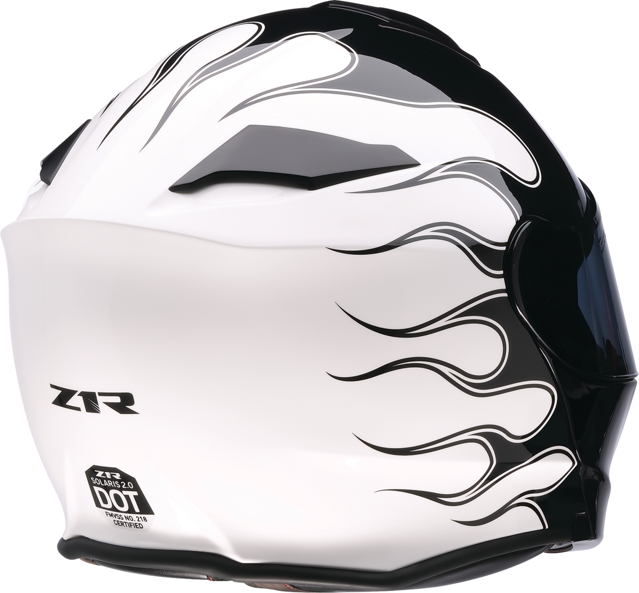 Z1R Solaris 2.0 Modular Helmet Flame Black/White