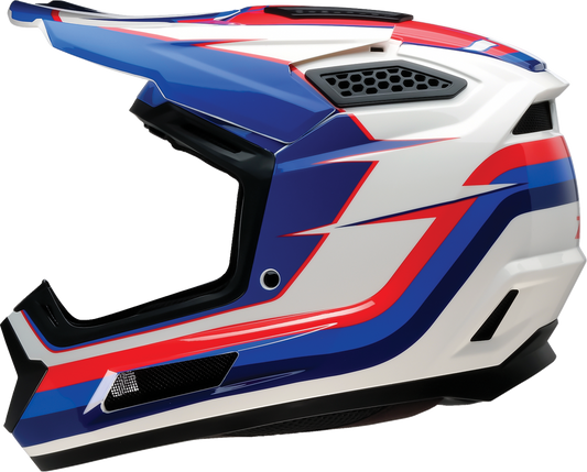 Z1R Dirt Maxx Offroad Helmet Vortex Red/White/Blue