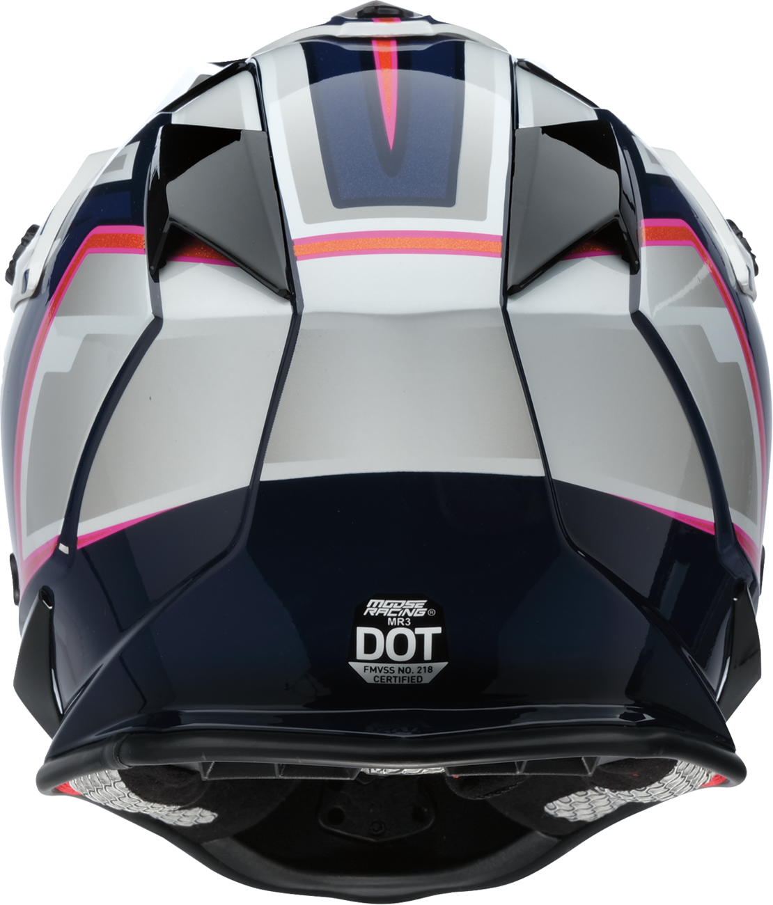 Moose Racing MR3 F.A.F Helmet White/Navy/Pink