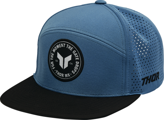 Thor Badge Hat Slate Blue