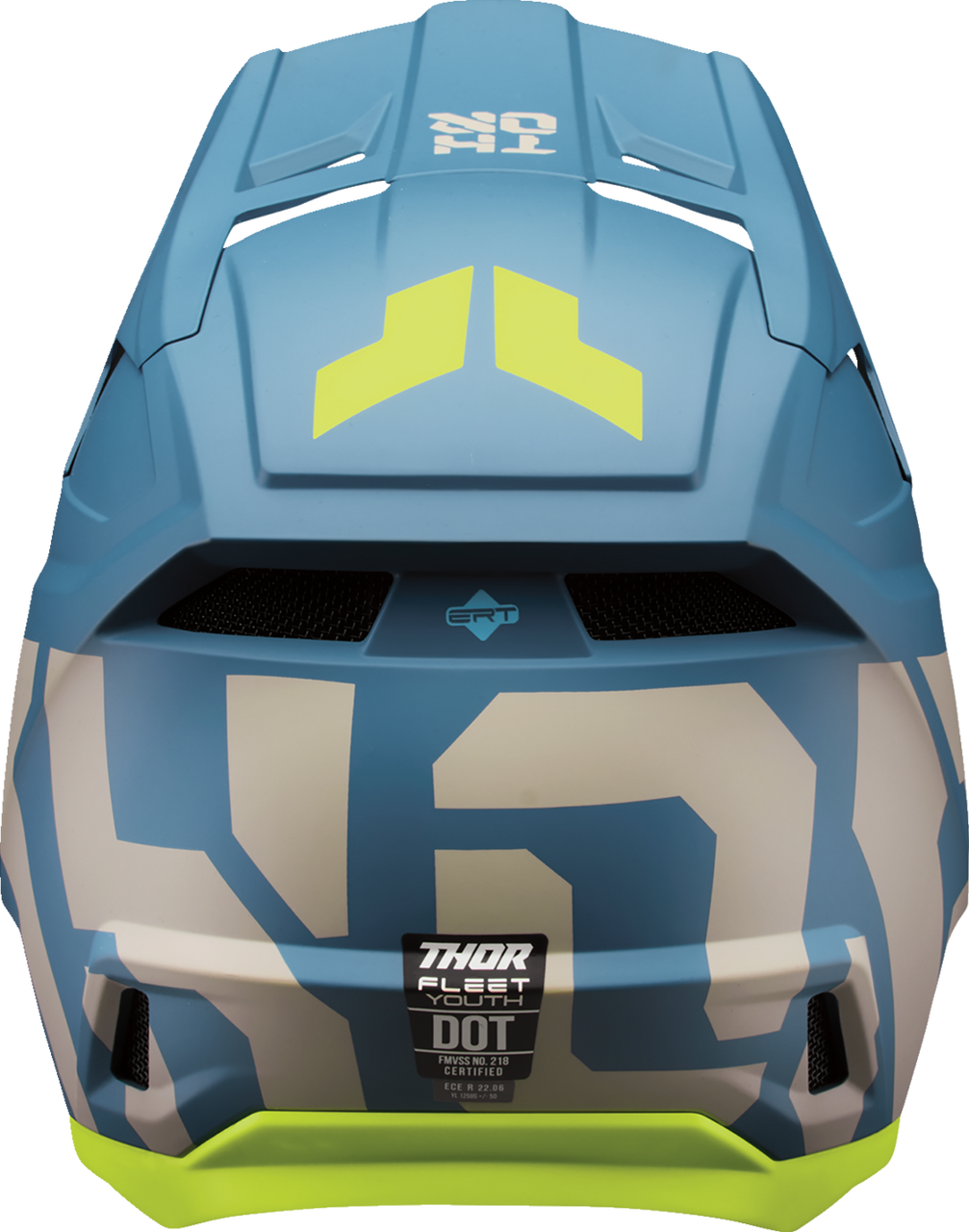 Thor 2025 Youth Fleet Helmet Forge Blue