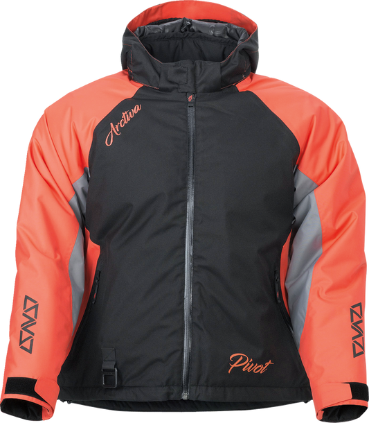 Arctiva Womens Pivot 5 Insulated Snow Jacket - Coral