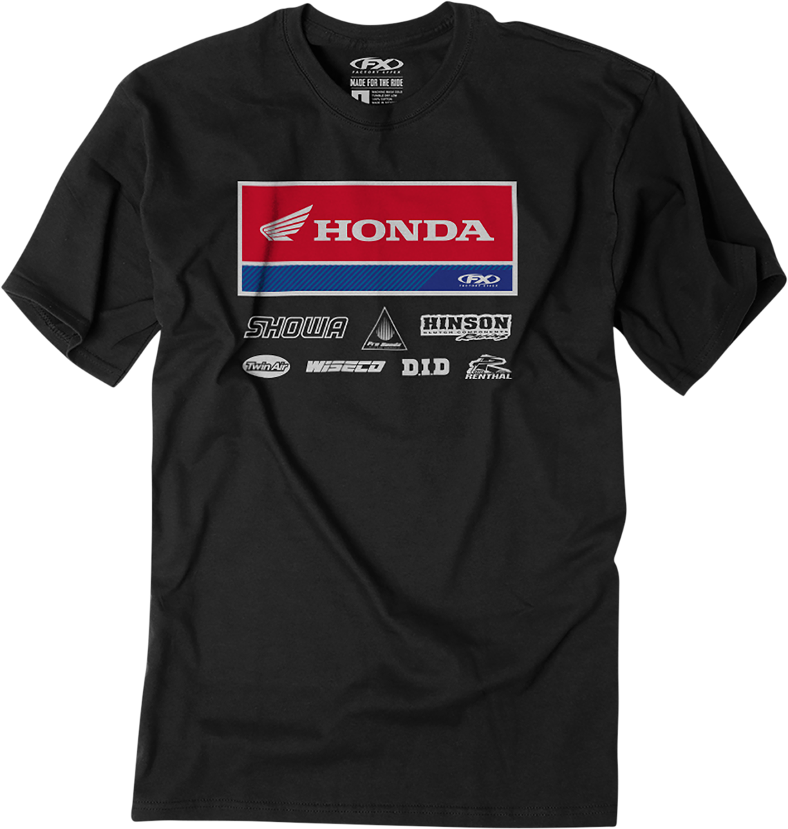 Factory Effex Honda 21 Racewear T-Shirt - Black