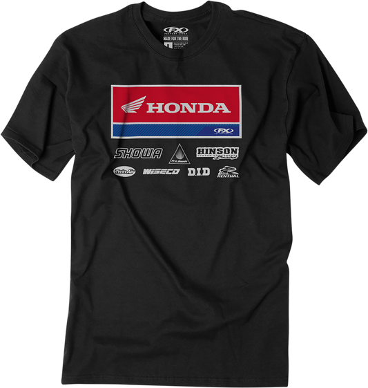 Factory Effex Honda 21 Racewear T-Shirt - Black