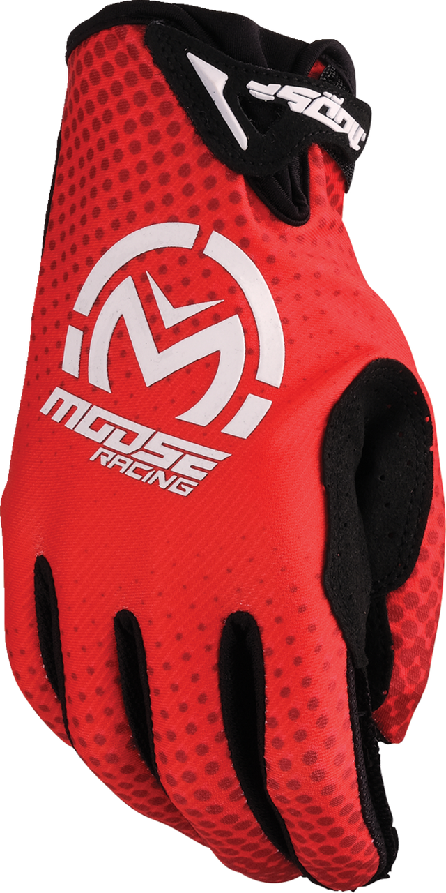 Moose Racing 2025 SX1 Gloves Red