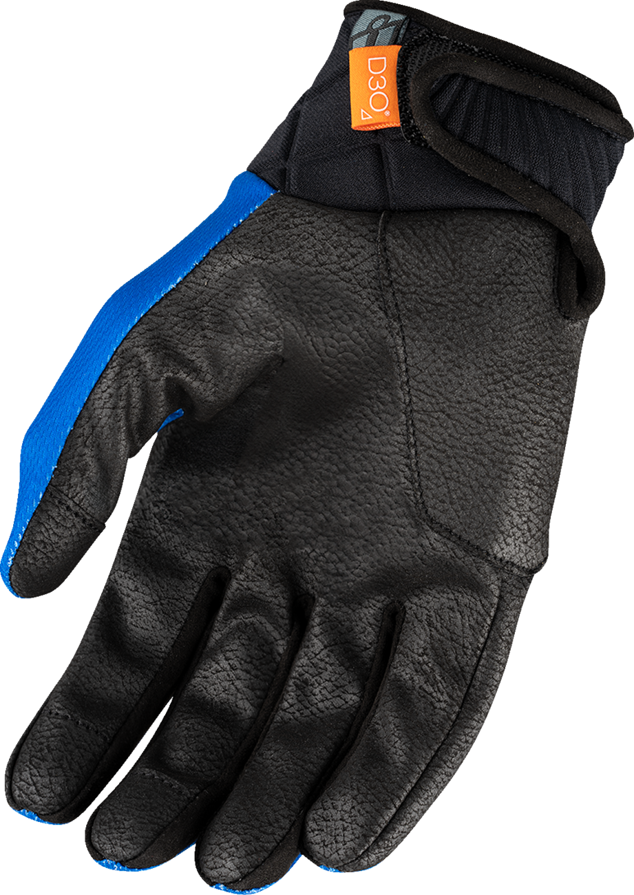 ICON Anthem 3 Gloves Blue