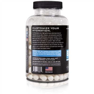 Ryno Power Electrolytes Capsules 125ct