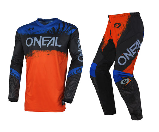 O'Neal 2025 Element Shocker Jersey Pant Combo Black/Orange
