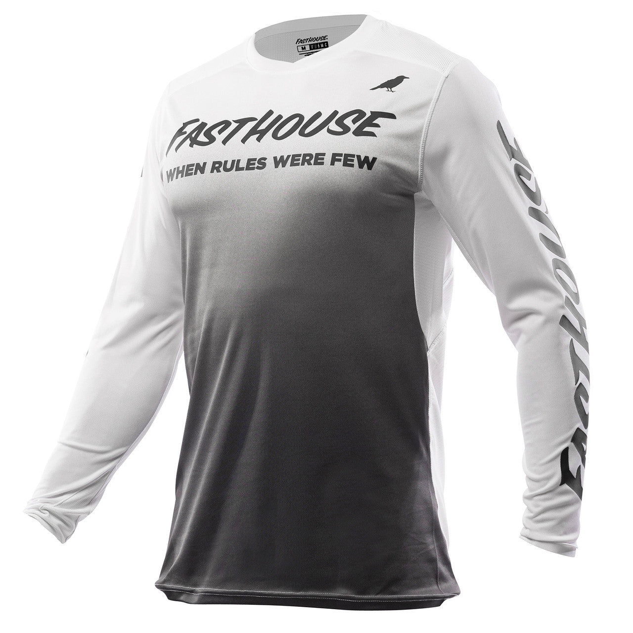 Fasthouse Elrod Nocturne Jersey - White/Grey