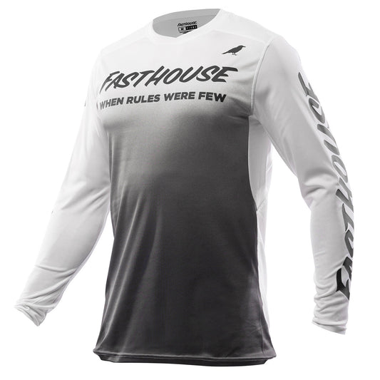 Fasthouse Elrod Nocturne Jersey - White/Grey