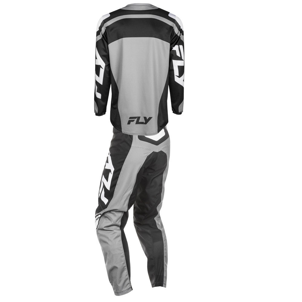 FLY Racing 2025 F-16 Jersey Pant Combo Black/White