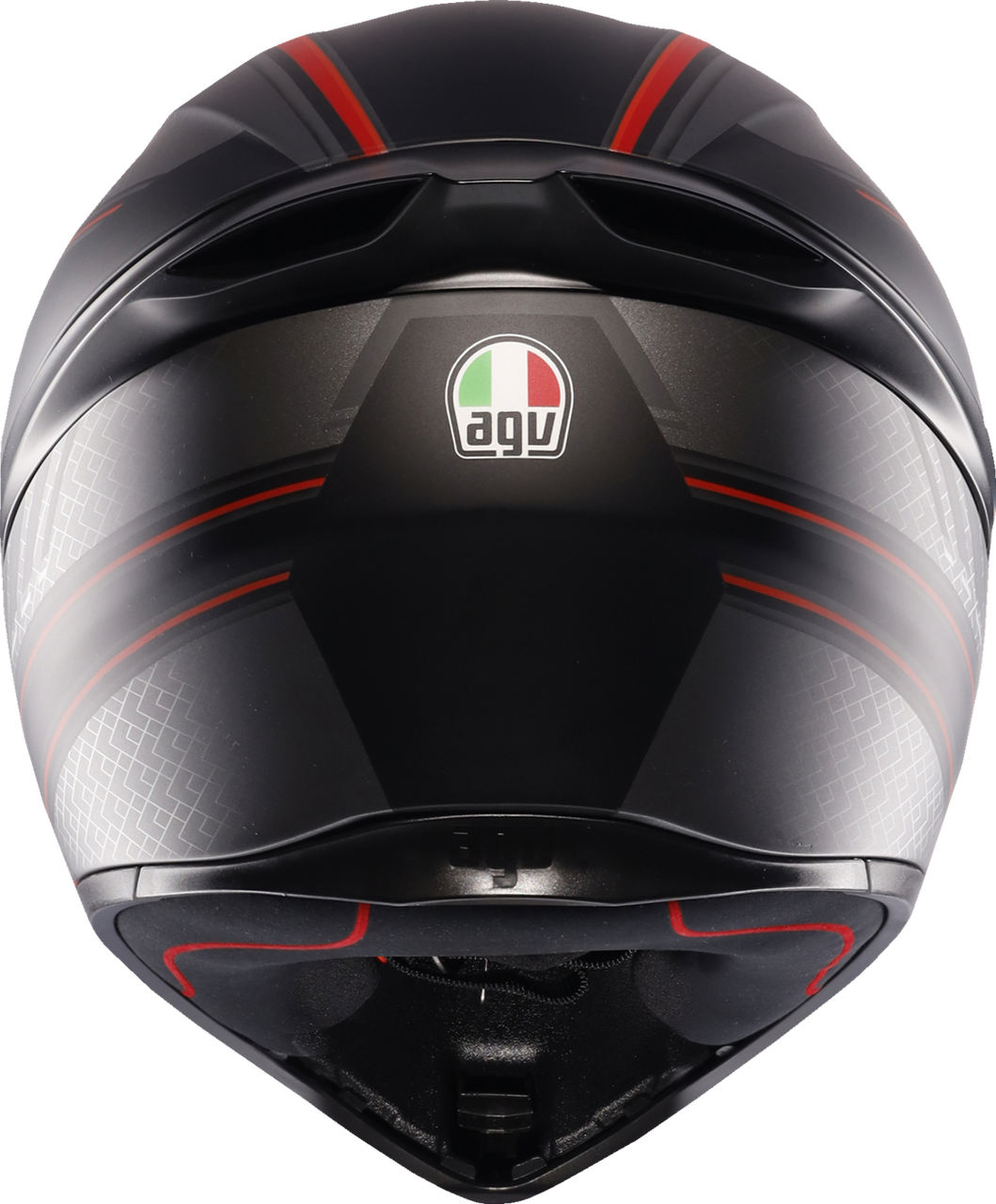 AGV K1 S Full Face Helmet Sling Matte Black/Red