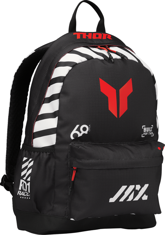 Thor Varsity Backpack Black/Coral