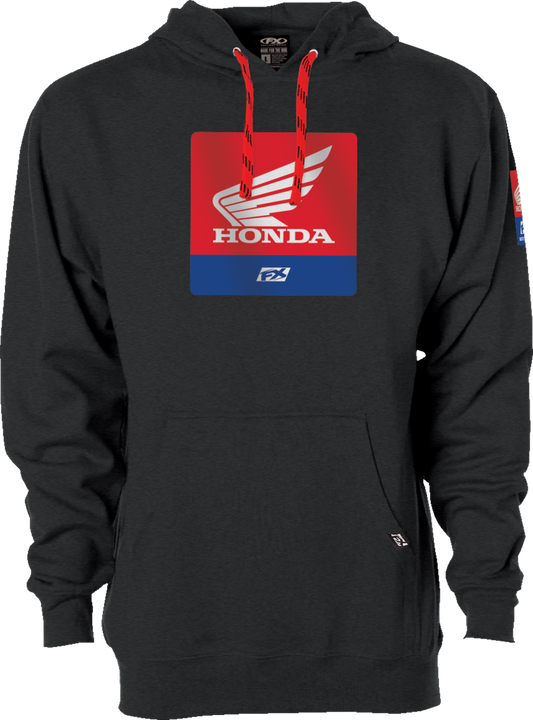 Factory Effex Honda Boxer Pullover Hoodie - Heather Charcoal - 2XL