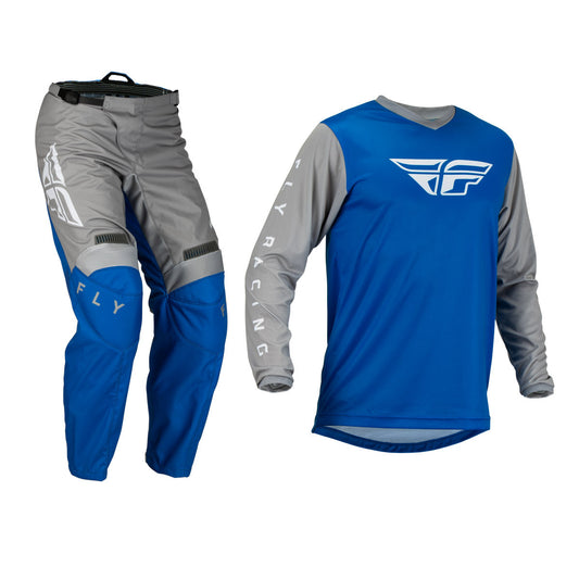 FLY Racing 2023 F-16 Jersey Pant Combo Blue/Grey