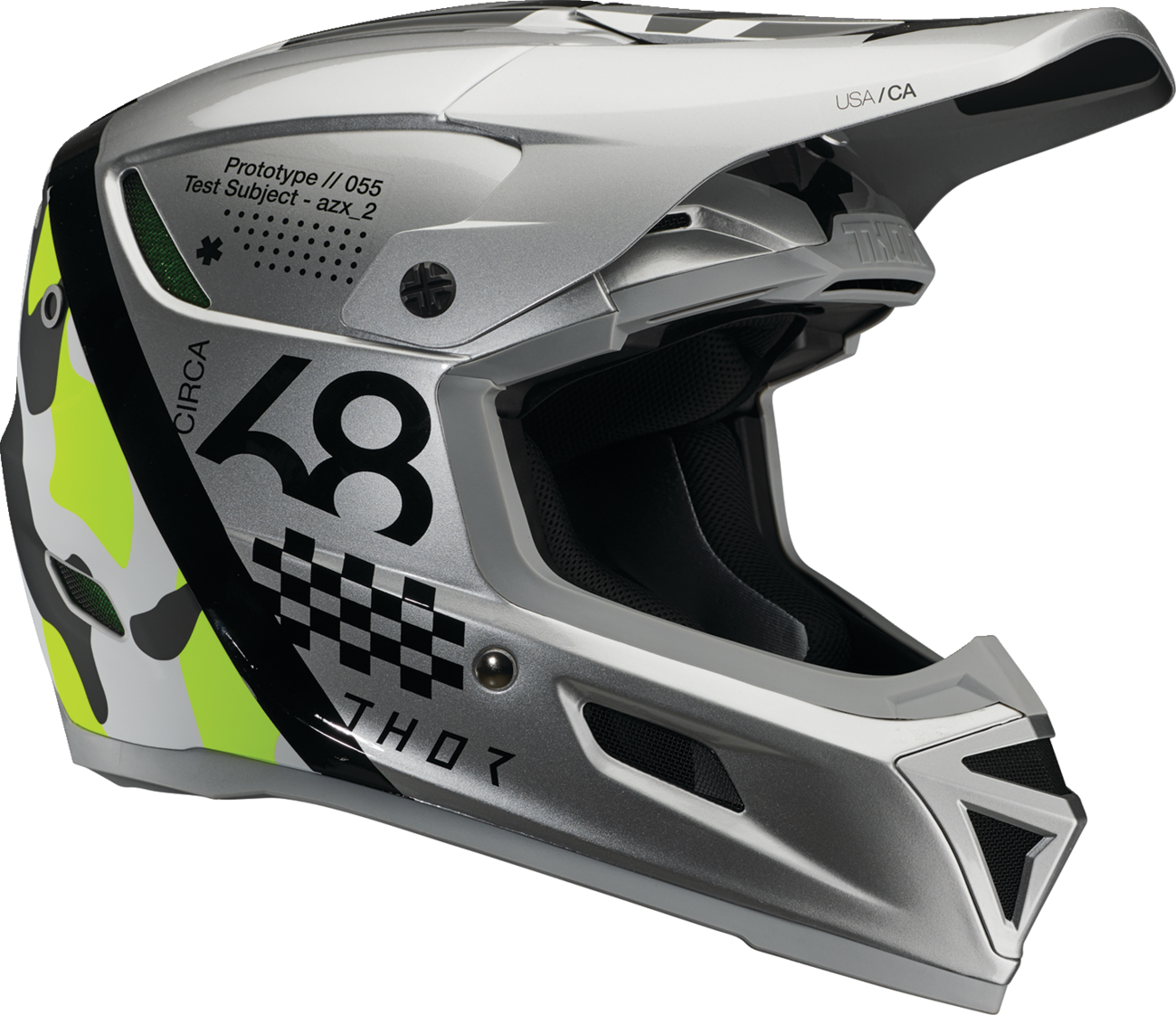 Thor Reflex Sport Helmet Riot MIPS Gray/Acid